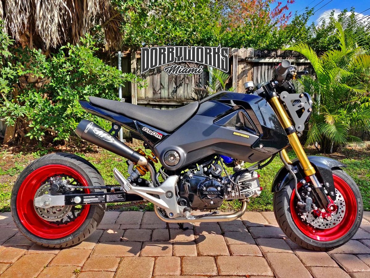 HONDA GROM WHEELS MESH LOVE CUSTOM RIMS